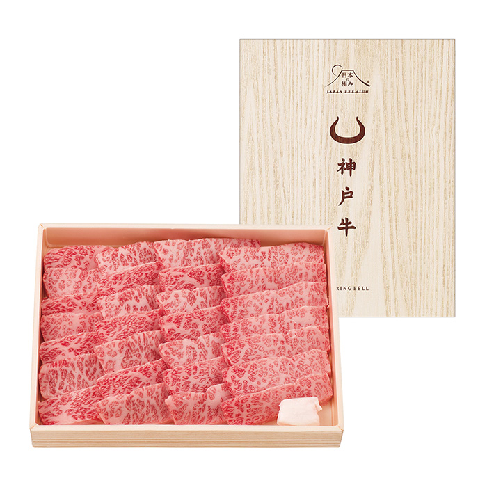 日本の極み　兵庫県　神戸牛　焼肉用　肉質等級：４等級（Ｂ．Ｍ．Ｓ．Ｎｏ．６）以上　６００ｇ
