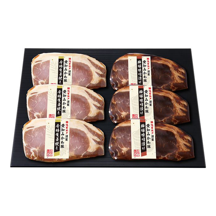 サーラのおすすめ　〈スギモト〉愛知みかわ豚　味付け２種セット
