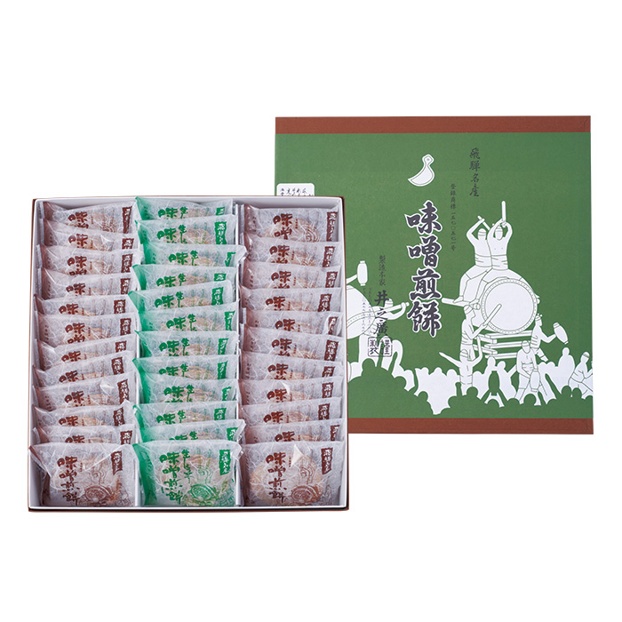 サーラのおすすめ　〈井之廣製菓舗〉味噌煎餅２種詰合せ