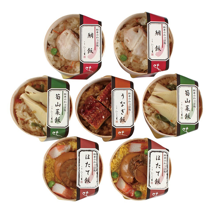 〈わらびの里〉料亭のわっぱ飯