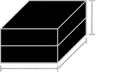 19.5cm 19.5cm 13.0cm