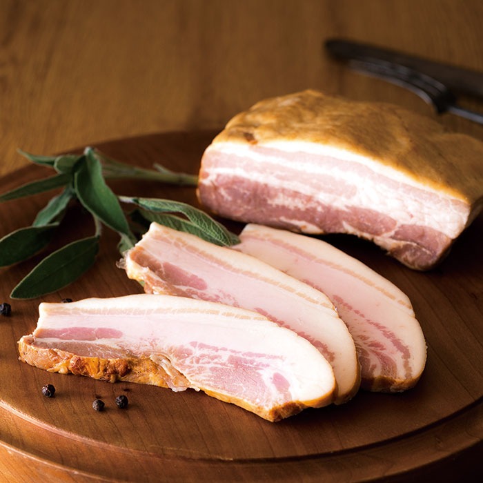 無塩せきベーコン・布巻ロースハム