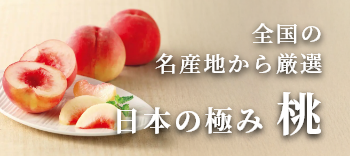全国の名産地から厳選 日本の極み 桃