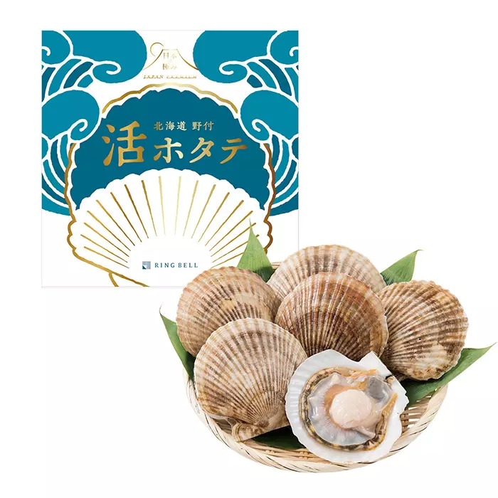 北海道野付産 活ホタテ 1.5kg