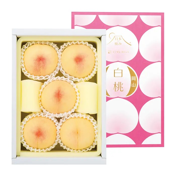 岡山県産 清水白桃 特秀1.5kg（5個）