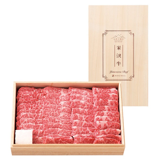 米沢牛 焼肉用 肉質等級：4等級（B.M.S.No.5）以上 510g