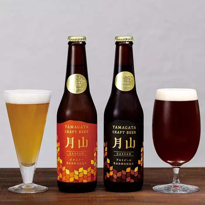 月山クラフトビール 月山自然水仕込み 5本