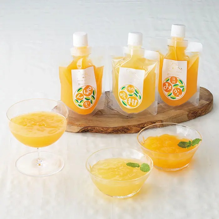 果汁たっぷり飲むゼリー 4個