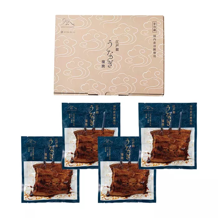 江戸前うなぎ蒲焼 4串