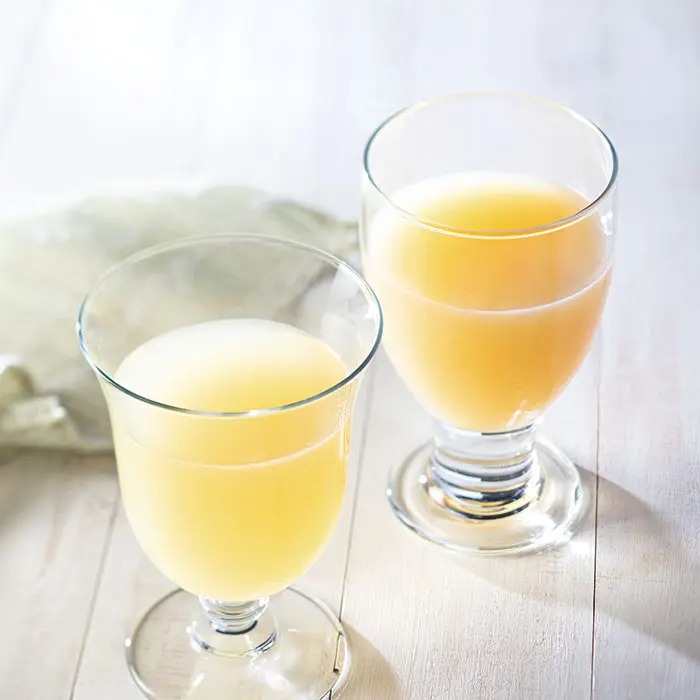 朝のふじりんご＆紅玉ジュース