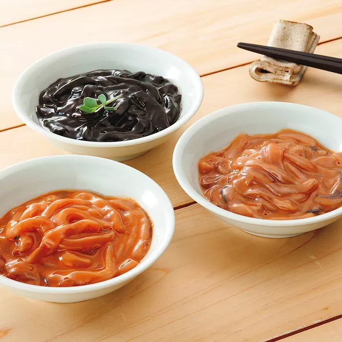 山形県 庄内浜いか塩辛3種味比べ 300g