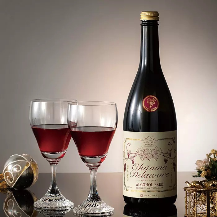 山形県置賜産 ノンアルコール赤ワイン 720ml