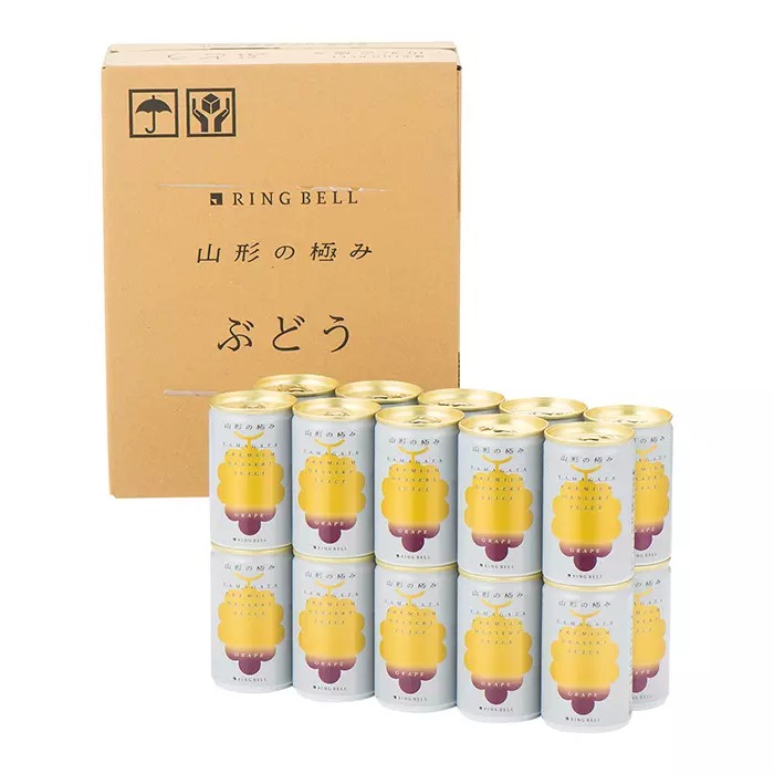 山形県 プレミアムデザートジュース グレープ 20缶入