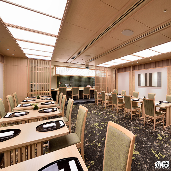 　［福岡・博多］ホテル日航福岡　フランス料理　レ・セレブリテ／鉄板焼　銀杏／日本料理　弁慶／中国料理　鴻臚　ディナーペア