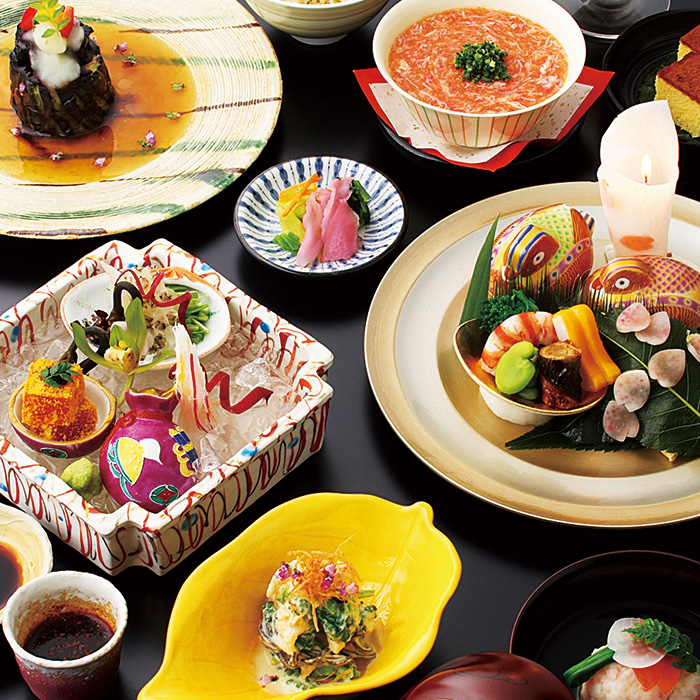 　［大阪・福島］ホテル阪神大阪　日本料理・天ぷら　花座　ランチ／ディナーペア