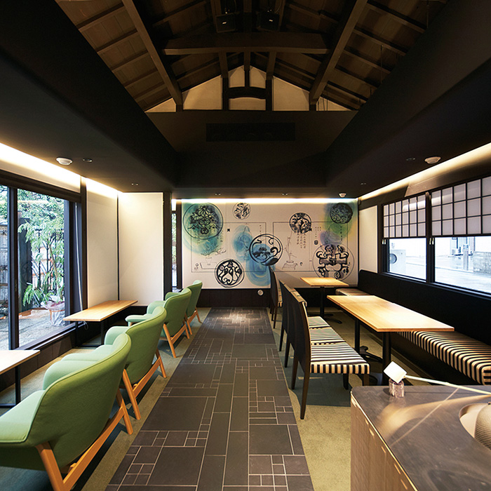 　［京都・室町］然花抄院　京都室町本店　カフェペア