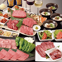［東京・東京／神奈川・溝口］焼肉本舗ぴゅあ　ディナーペア