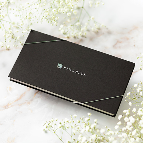 　ＯＺｍａｌｌエステティックご招待カード　Ｅｓｔｈｅｔｉｃ　Ｉｎｖｉｔａｔｉｏｎ　Ｃａｒｄ　ＲＩＮＧ　ＢＥＬＬ　プラチナコース