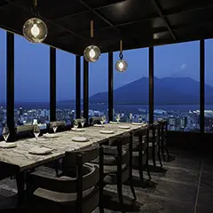 ［鹿児島・鹿児島］シェラトン鹿児島　ＦＬＹＩＮＧ　ＨＯＧ　ＧＲＩＬＬ　ディナーペア
