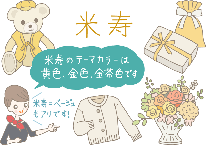 米寿祝い（88歳）のマナー　金額相場＆プレゼント選びをおさえよう