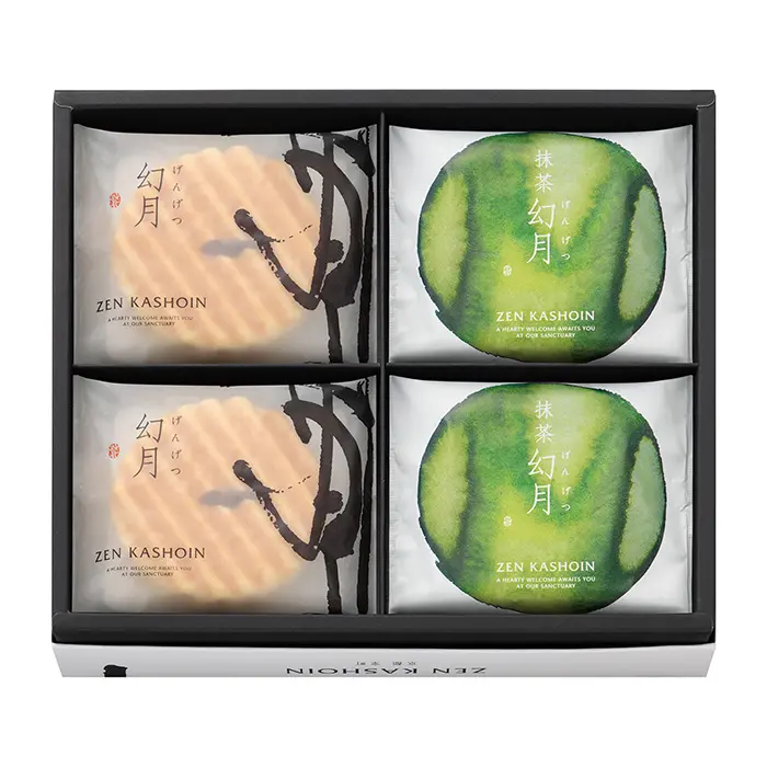 ＺＥＮＫＡＳＨＯＩＮ　幻月プレーン・抹茶詰合せ