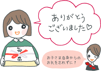 【文例付き】入学内祝いの熨斗（のし）や表書きなど、基本マナーについて