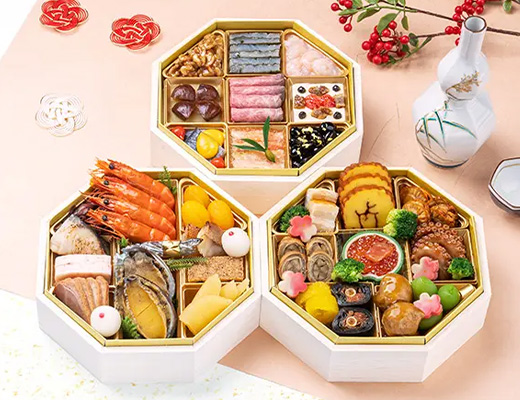 日本の極み〈千里山荘〉特選おせち 八角三段重