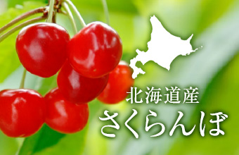 北海道産さくらんぼ