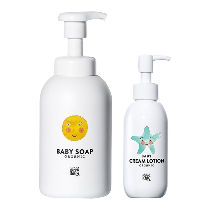 ママベビー　ベビーソープ泡タイプ&ベビークリームローション