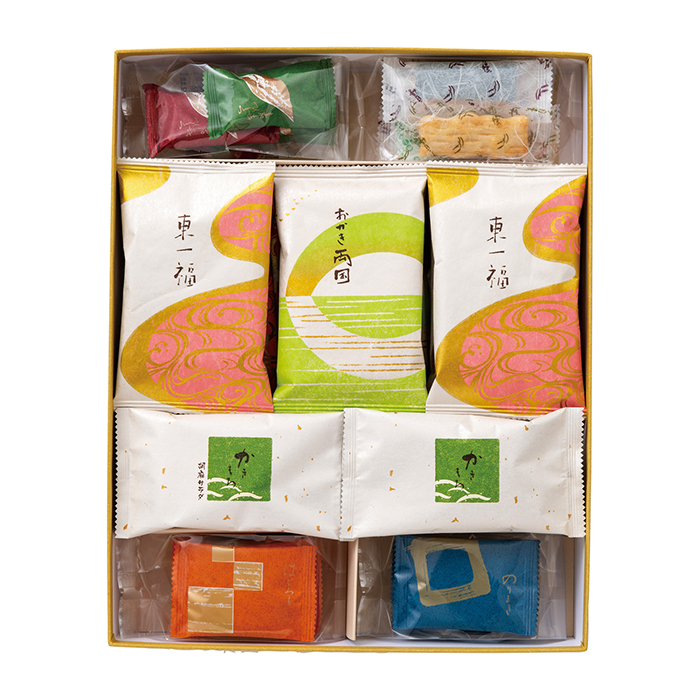 東あられ本鋪　甑（こしき）詰合せ 35袋入