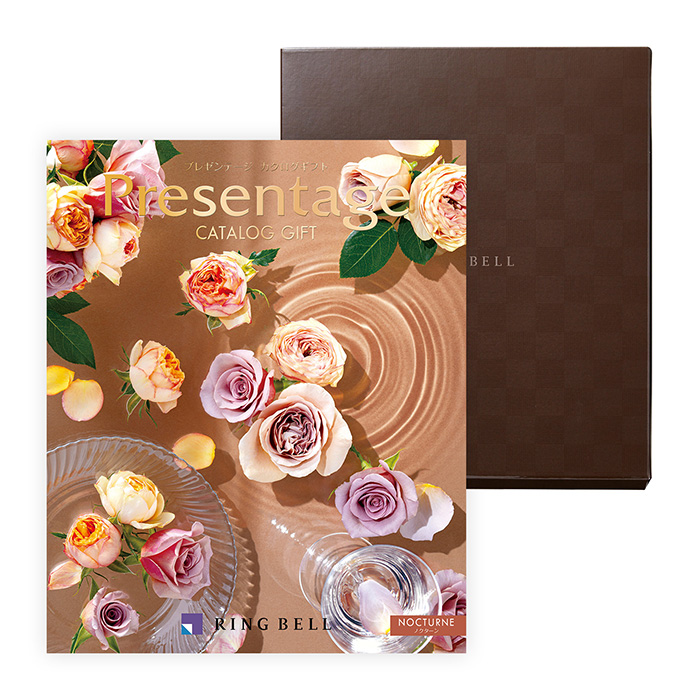 【ギフトセット】　カタログギフト　プレゼンテージ　ノクターン（一般）＋銀座新之助貝新　やわらか煮５種詰合せ