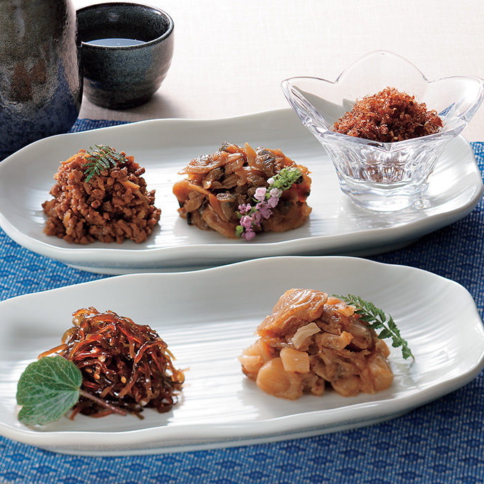 【ギフトセット】 カタログギフト プレゼンテージ ポロネーズ(一般)+銀座新之助貝新 やわらか煮5種詰合せ