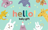 hello!baby gift くま カードタイプ