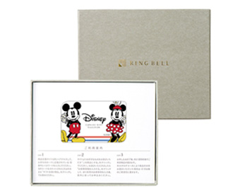 カードタイプカタログギフト ディズニー カタログギフトセレクション ハッピー カード／ＢＯＸタイプ