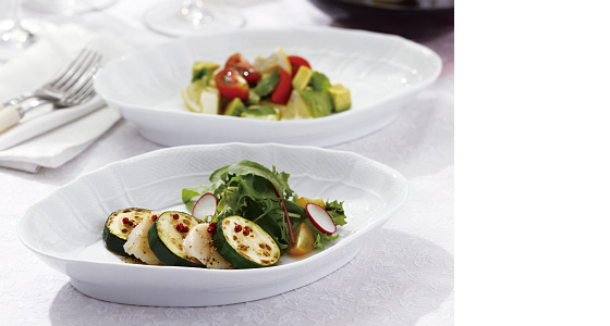 【未使用】リチャードジノリ ベッキオホワイト ヒシガタディッシュ 2枚　オーバル リチャードジノリ ベッキオホワイト ひし形ディッシュ リチャード