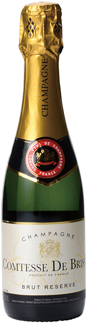 コンテス・ド・ブリスィ　ブリュット　レゼルブ　ハーフボトル